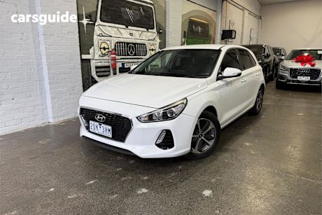 White 2017 Hyundai I30 Hatchback Active