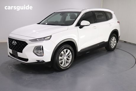 White 2020 Hyundai Santa FE Wagon Active Crdi (Awd)
