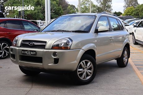 Gold 2009 Hyundai Tucson Wagon City Sx