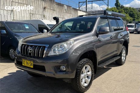 Grey 2013 Toyota Landcruiser Prado Wagon Gxl (4X4)