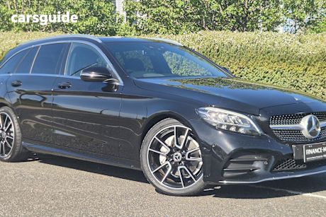 Black 2020 Mercedes-Benz C200 Estate