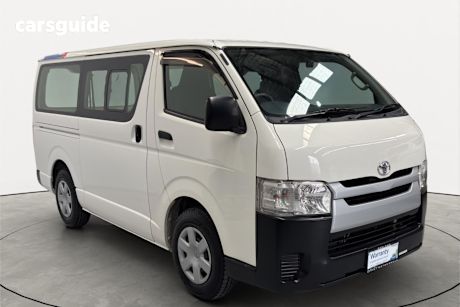 White 2014 Toyota HiAce Commercial LONG DX