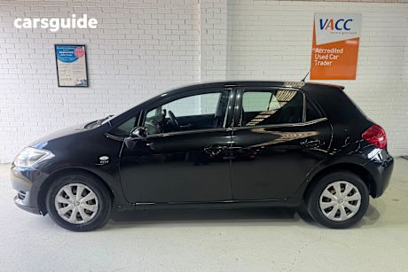 Black 2009 Toyota Corolla Hatchback Ascent