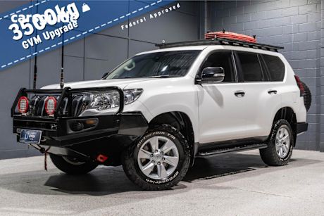 White 2021 Toyota Landcruiser Prado Wagon Gx