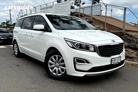 White 2020 Kia Carnival Wagon S