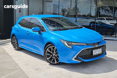 Blue 2019 Toyota Corolla Hatch ZR F