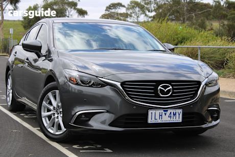 Grey 2017 Mazda 6 Sedan Touring
