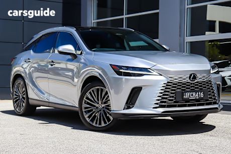 Grey 2025 Lexus Rx450H+ Wagon Sports Luxury Awd Hybrid