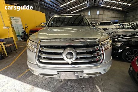 Silver 2023 GWM UTE Dual Cab Utility Cannon-X (4X4)