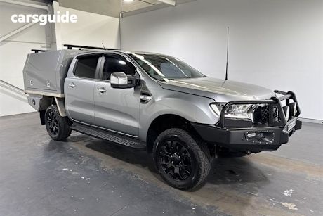 Silver 2021 Ford Ranger Double Cab Pick Up Xlt 3.2 (4X4)