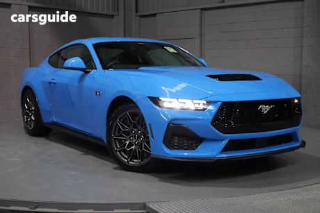 Blue 2025 Ford Mustang Fastback Gt 5.0 V8