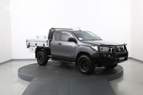 Grey 2020 Toyota Hilux X Cab Cab Chassis Sr (4X4)