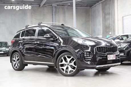 Black 2016 Kia Sportage Wagon Platinum (Awd)