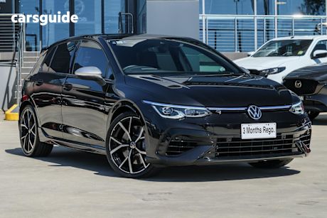 Black 2022 Volkswagen Golf Hatchback R 4Motion