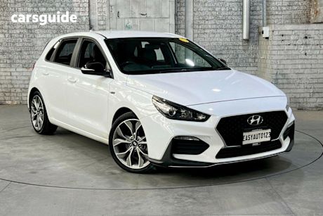 White 2020 Hyundai I30 Hatchback N Line
