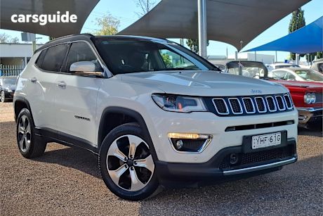White 2019 Jeep Compass Wagon Limited (4X4)