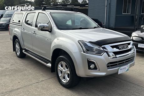 Silver 2018 Isuzu D-MAX Crew Cab Utility Ls-U Hi-Ride (4X2)