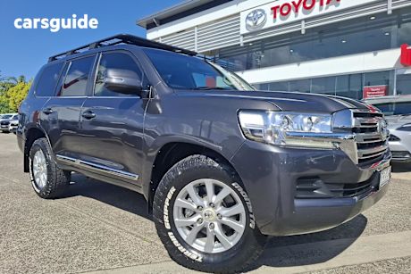 Grey 2017 Toyota Landcruiser Wagon Vx (4X4)