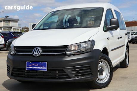 White 2020 Volkswagen Caddy Commercial TDI250 F