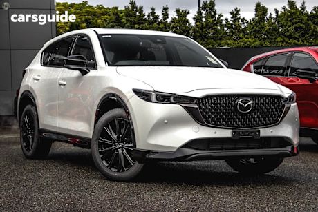 White 2025 Mazda CX-5 Wagon G35 Gt Sp Turbo (Awd)