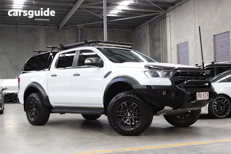 White 2018 Ford Ranger Double Cab Pick Up Raptor 2.0 (4X4)