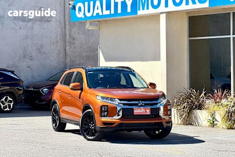 Orange 2022 Mitsubishi ASX Wagon Exceed (2Wd)