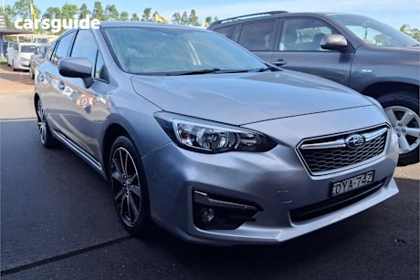 Silver 2018 Subaru Impreza Hatchback 2.0I-L (Awd)