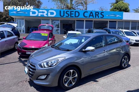 Grey 2015 Hyundai I30 Hatchback Active X