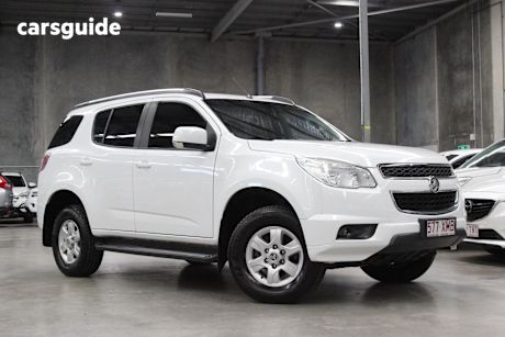 White 2015 Holden Colorado 7 Wagon Lt (4X4)