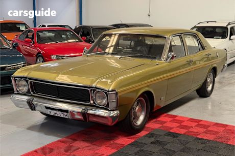 Green 1970 Ford Fairmont Sedan XW