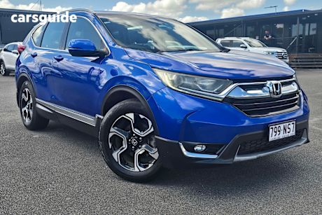 Blue 2017 Honda CR-V Wagon Vti-L7 (2Wd)