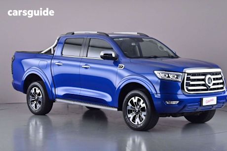 Blue 2021 GWM UTE Dual Cab Utility Cannon-L (4X4)