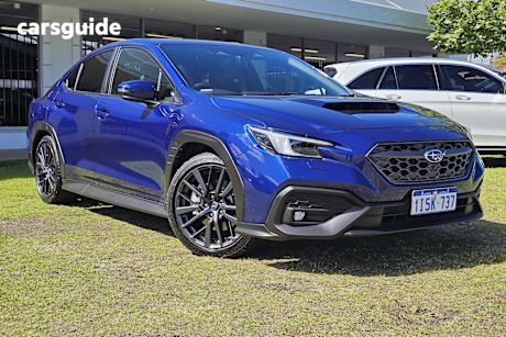 Blue 2025 Subaru WRX Sedan Rs (Awd)