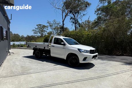 White 2022 Toyota Hilux Cab Chassis Workmate (4X2)