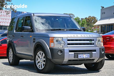 Blue 2008 Land Rover Discovery 3 Wagon Se