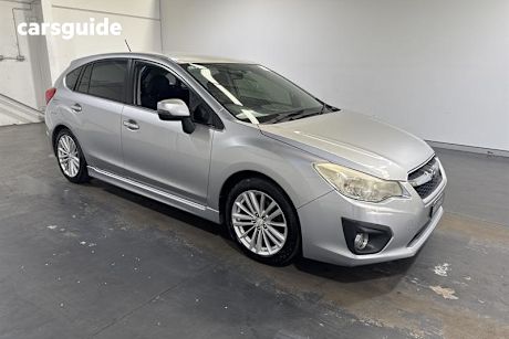 Silver 2012 Subaru Impreza Hatchback 2.0I-S (Awd)