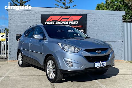 Blue 2012 Hyundai IX35 Wagon Highlander (Awd)