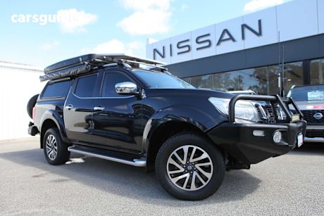 Black 2017 Nissan Navara Dual Cab Utility St-X (4X4)