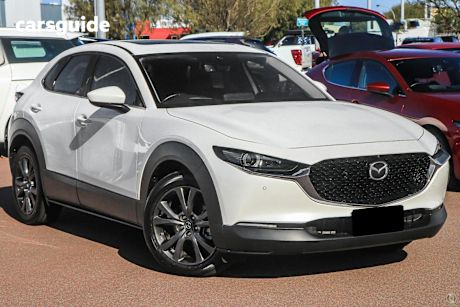 White 2025 Mazda CX-30 Wagon G20 Astina (Fwd)