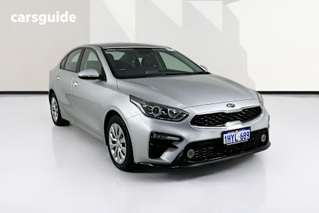 Silver 2020 Kia Cerato Sedan S