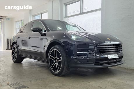 Black 2020 Porsche Macan Wagon S