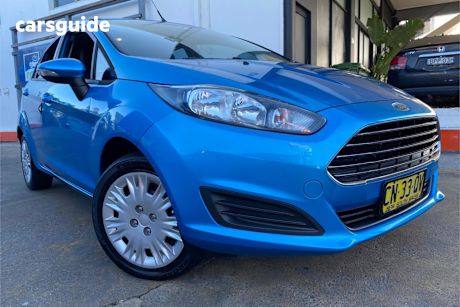 Blue 2014 Ford Fiesta Hatchback Ambiente