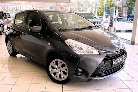 Grey 2017 Toyota Yaris Hatchback Ascent