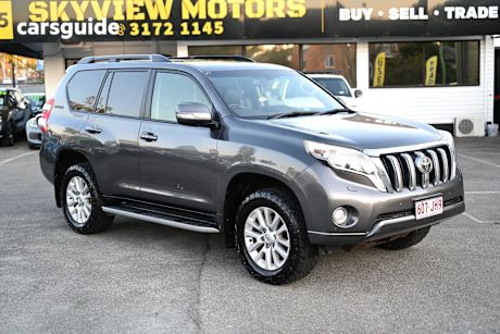 Grey 2014 Toyota Landcruiser Prado SUV KAKADU 4X4