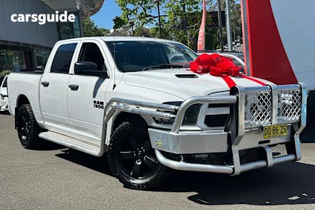 White 2020 Ram 1500 Crew Cab Utility Express (4X4)