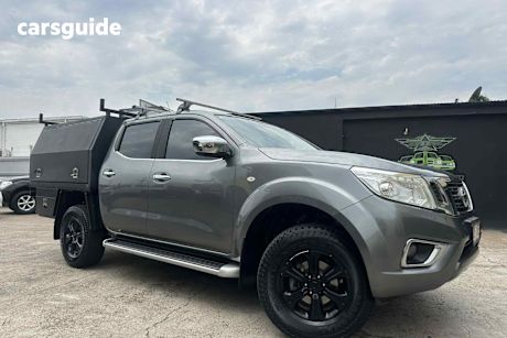 Grey 2017 Nissan Navara Dual Cab Utility St (4X4)