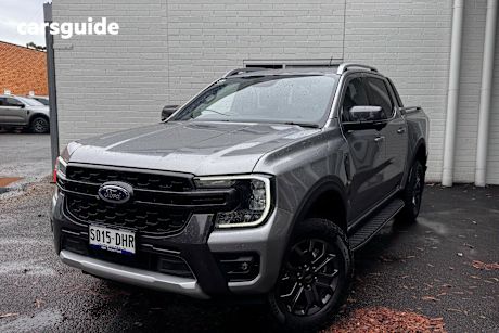 Silver 2023 Ford Ranger Double Cab Pick Up Wildtrak 2.0 (4X4)