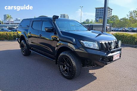 Black 2017 Nissan Navara Dual Cab Utility St (4X4)