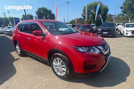Red 2021 Nissan X-Trail Wagon St (2Wd)