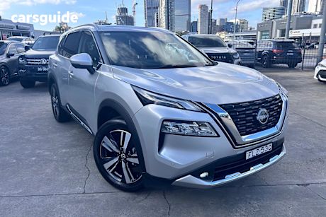 Silver 2024 Nissan X-Trail Wagon Ti-L (4Wd)